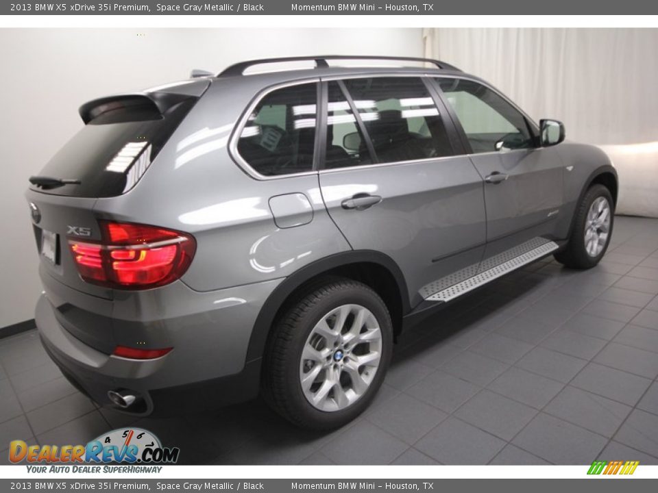 2013 BMW X5 xDrive 35i Premium Space Gray Metallic / Black Photo #8