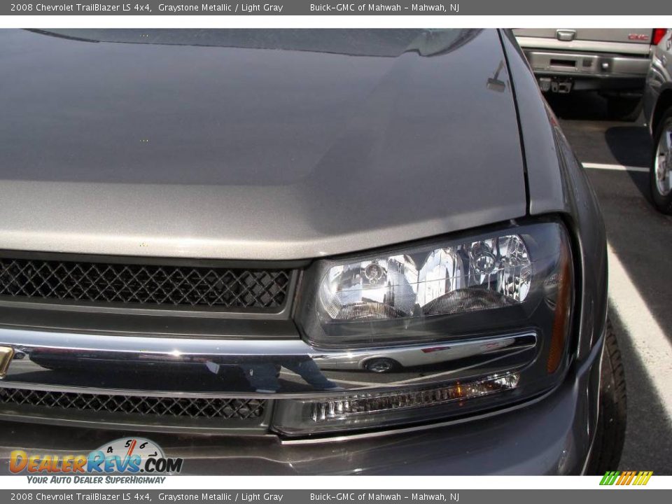 2008 Chevrolet TrailBlazer LS 4x4 Graystone Metallic / Light Gray Photo #10