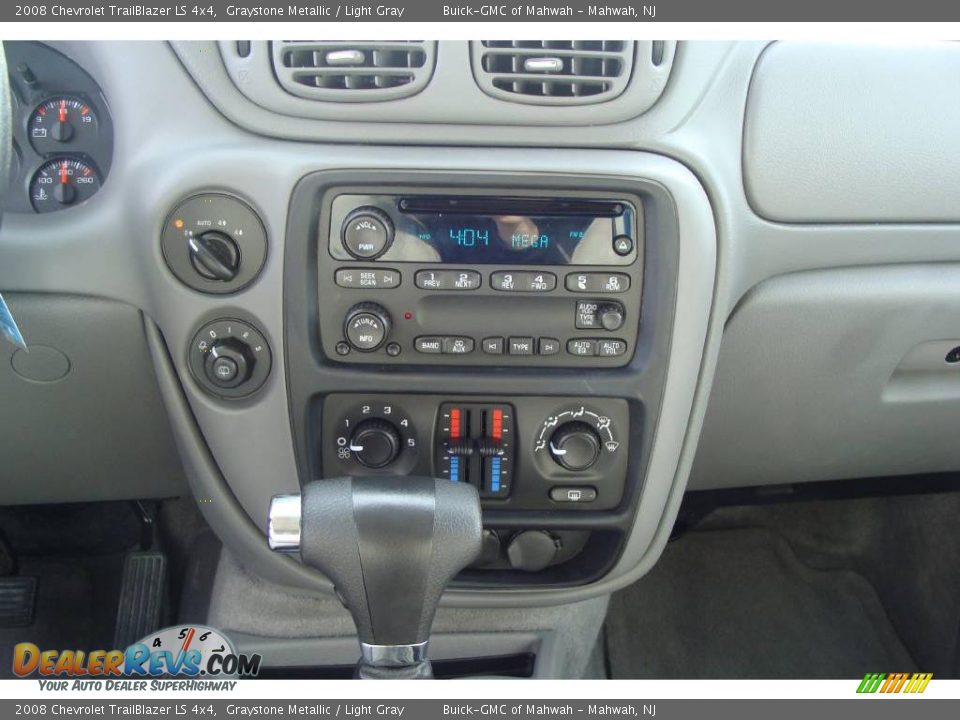 2008 Chevrolet TrailBlazer LS 4x4 Graystone Metallic / Light Gray Photo #19