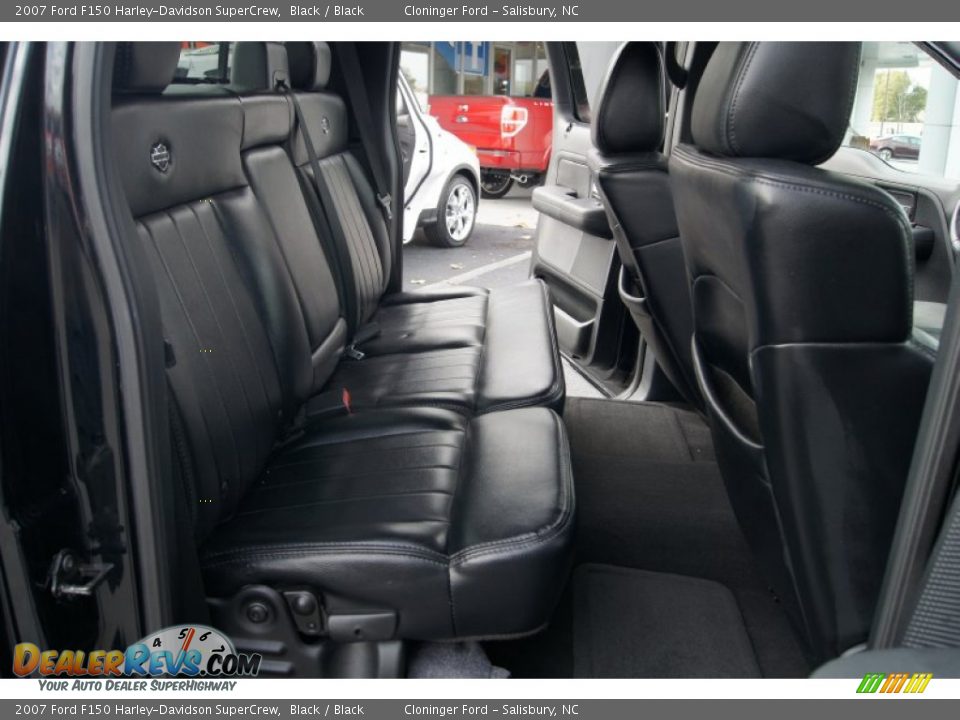 Rear Seat of 2007 Ford F150 Harley-Davidson SuperCrew Photo #13