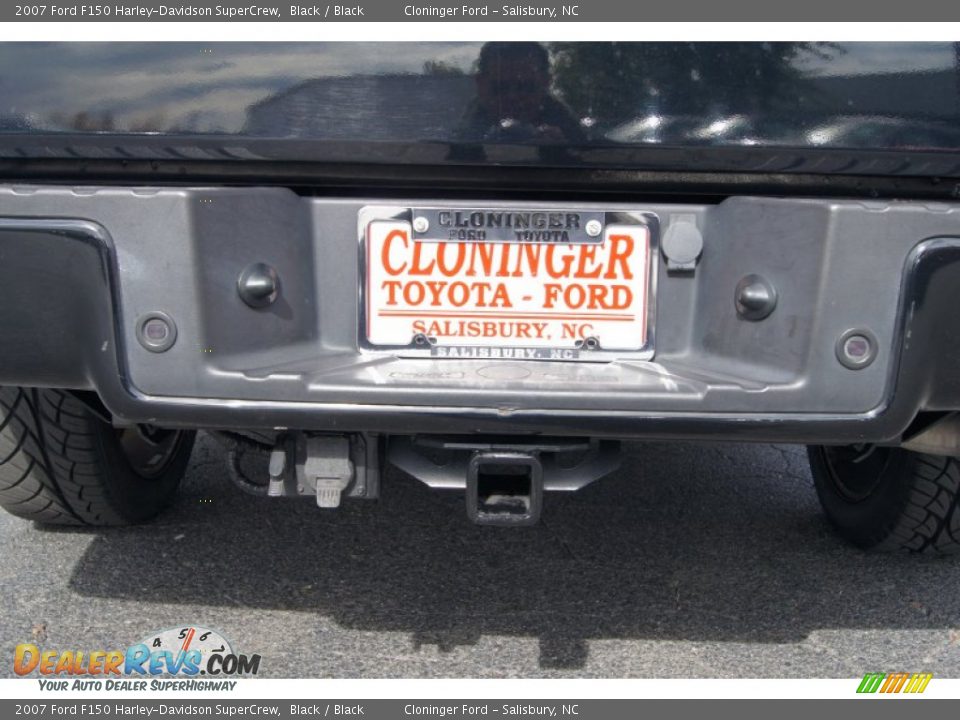 2007 Ford F150 Harley-Davidson SuperCrew Black / Black Photo #19