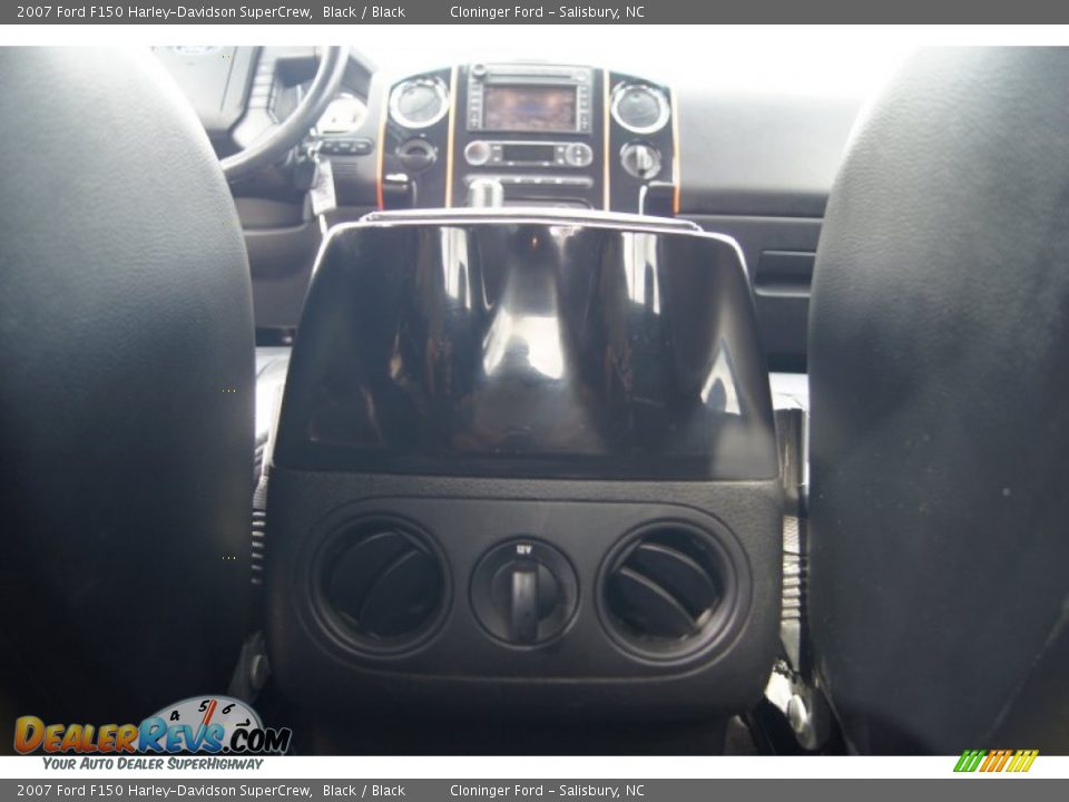 2007 Ford F150 Harley-Davidson SuperCrew Black / Black Photo #21