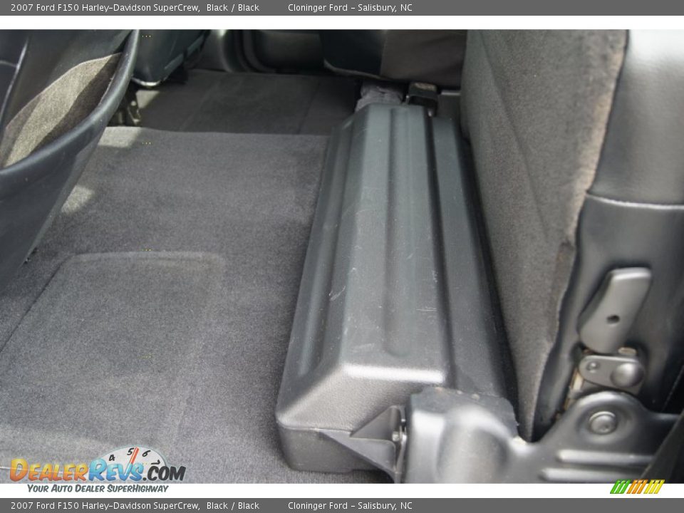 2007 Ford F150 Harley-Davidson SuperCrew Black / Black Photo #24