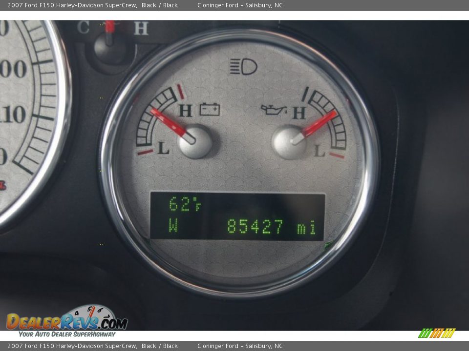 2007 Ford F150 Harley-Davidson SuperCrew Black / Black Photo #32