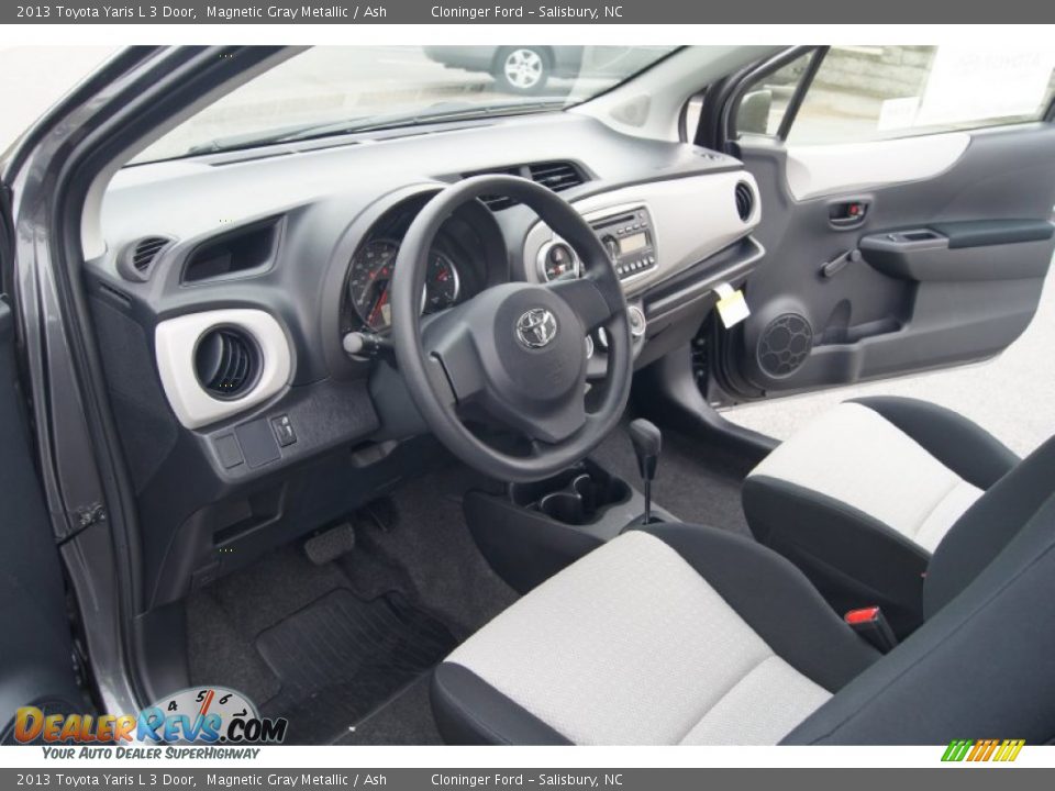 Ash Interior - 2013 Toyota Yaris L 3 Door Photo #10