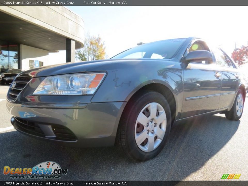 2009 Hyundai Sonata GLS Willow Gray / Gray Photo #1
