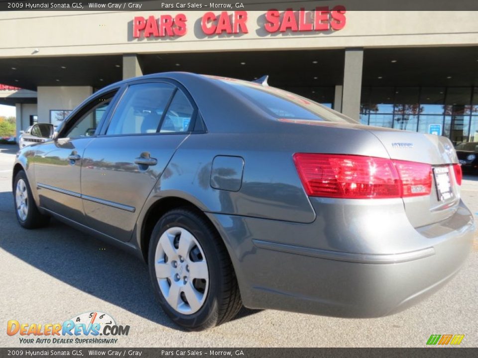 2009 Hyundai Sonata GLS Willow Gray / Gray Photo #2