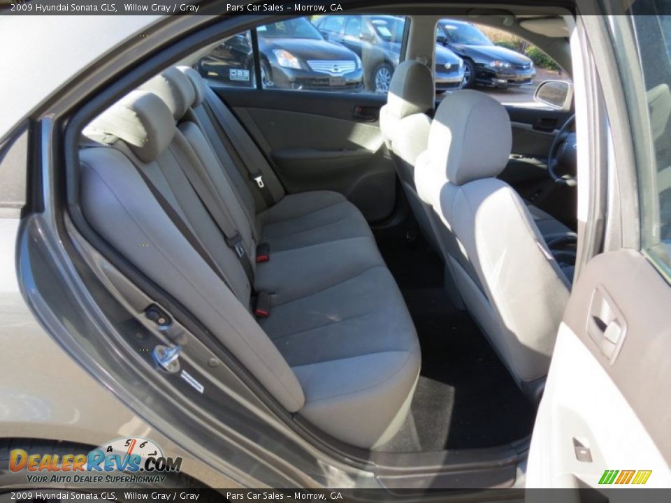 2009 Hyundai Sonata GLS Willow Gray / Gray Photo #9