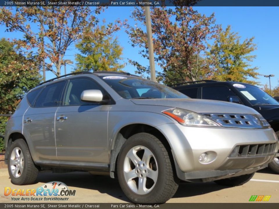 2005 Nissan Murano SE Sheer Silver Metallic / Charcoal Photo #4