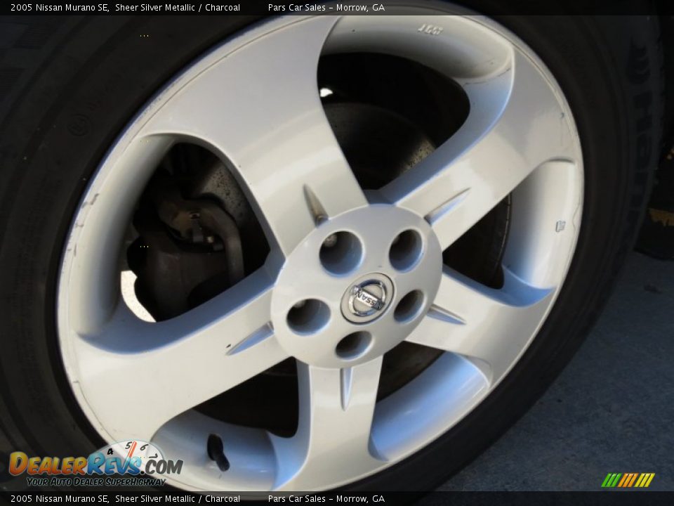 2005 Nissan Murano SE Sheer Silver Metallic / Charcoal Photo #5