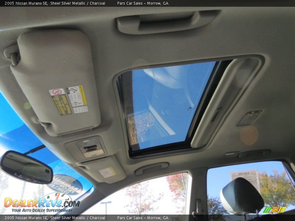 2005 Nissan Murano SE Sheer Silver Metallic / Charcoal Photo #7