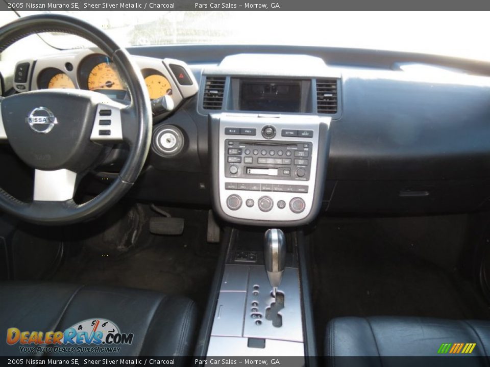 2005 Nissan Murano SE Sheer Silver Metallic / Charcoal Photo #11