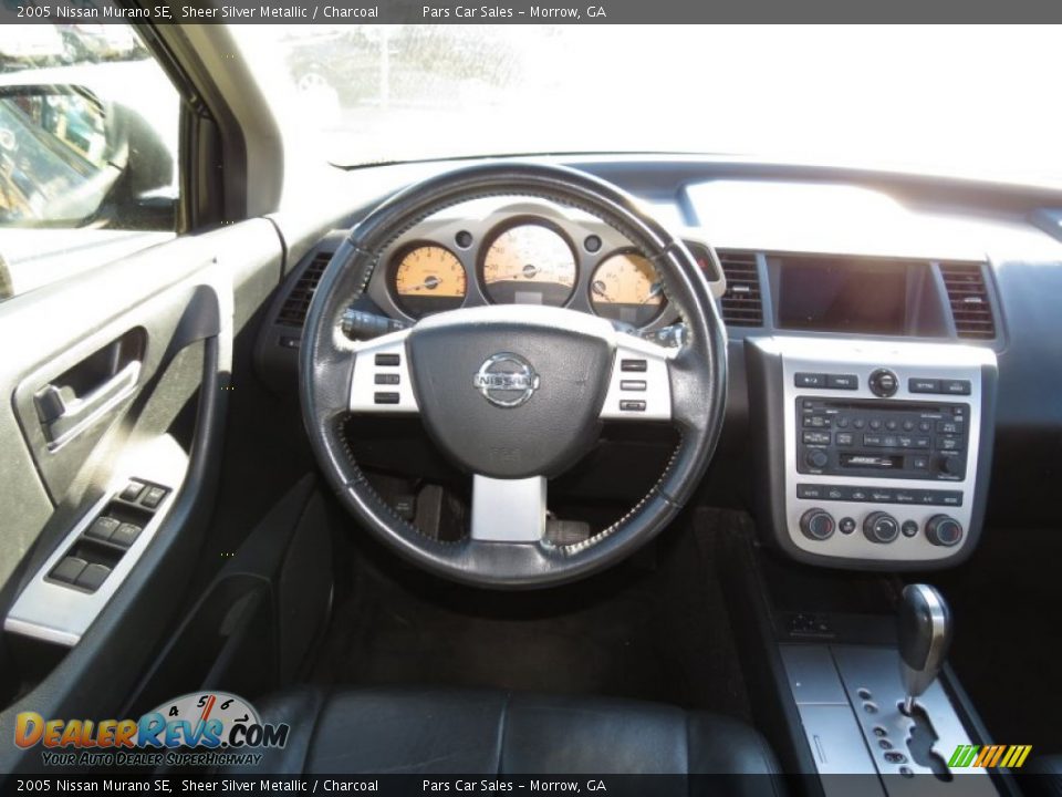 2005 Nissan Murano SE Sheer Silver Metallic / Charcoal Photo #12