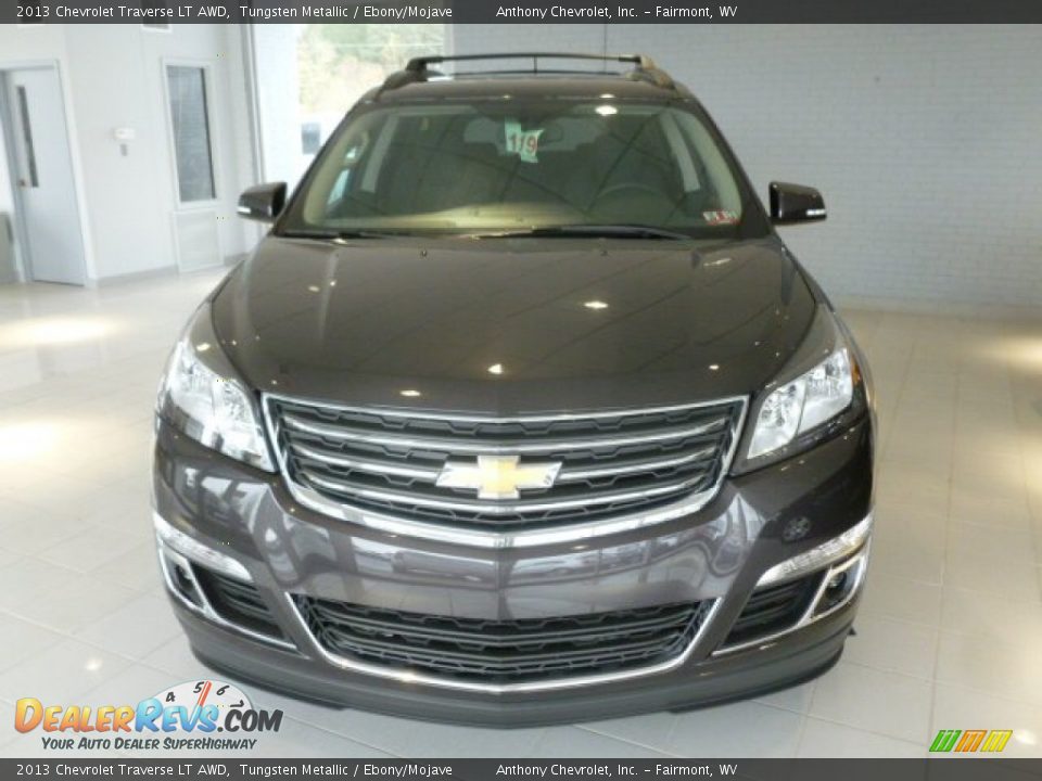 2013 Chevrolet Traverse LT AWD Tungsten Metallic / Ebony/Mojave Photo #2