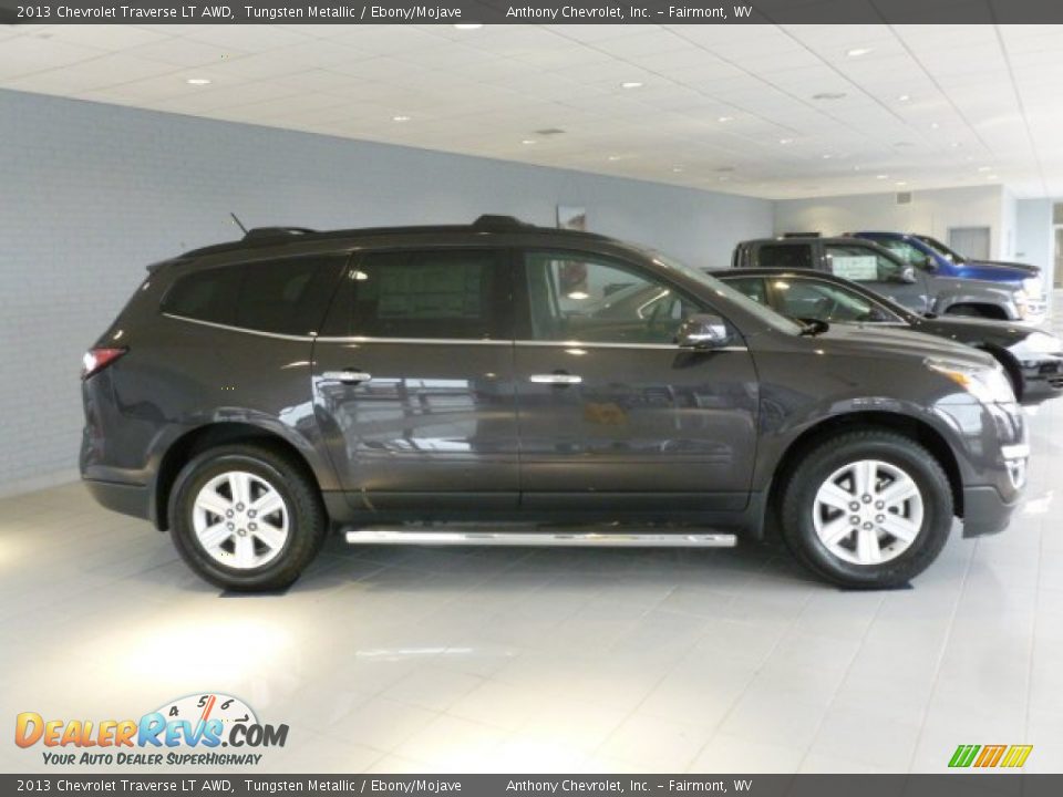 Tungsten Metallic 2013 Chevrolet Traverse LT AWD Photo #7