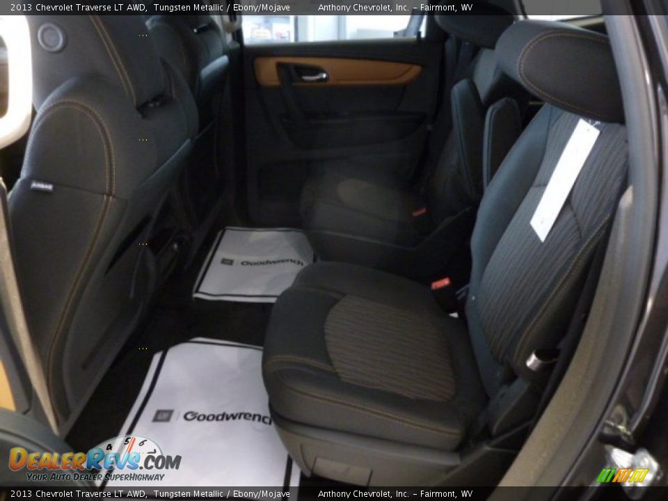 Rear Seat of 2013 Chevrolet Traverse LT AWD Photo #13