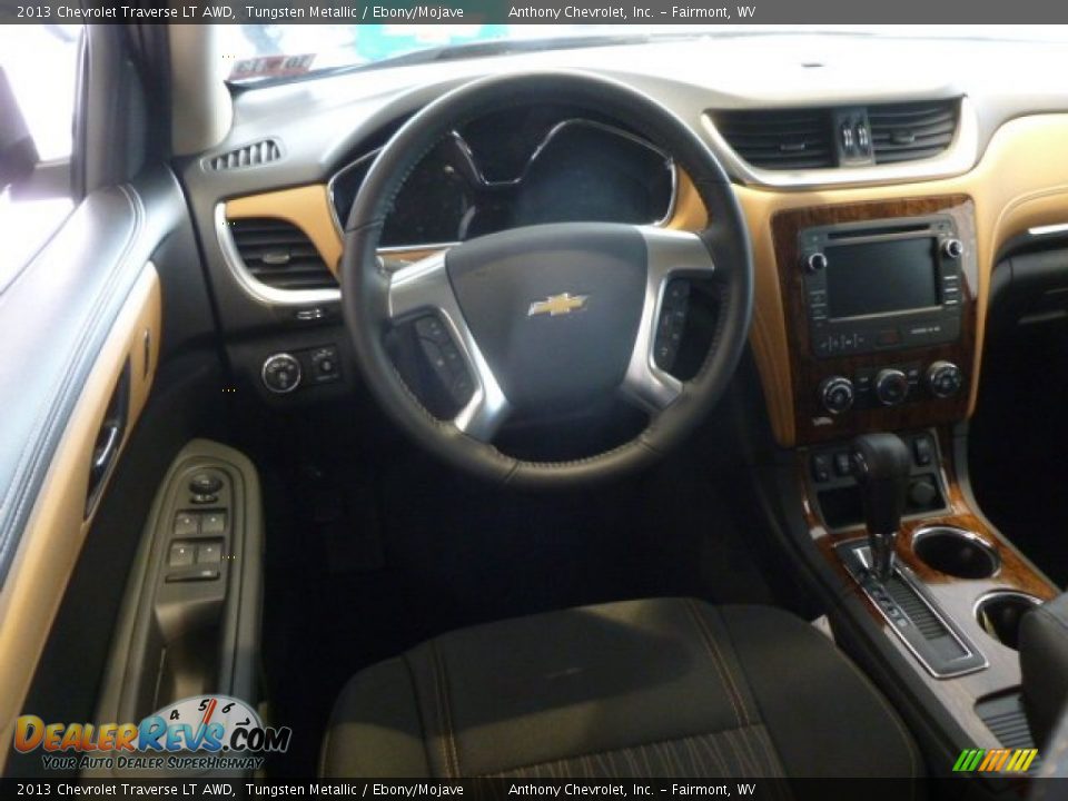 Dashboard of 2013 Chevrolet Traverse LT AWD Photo #14