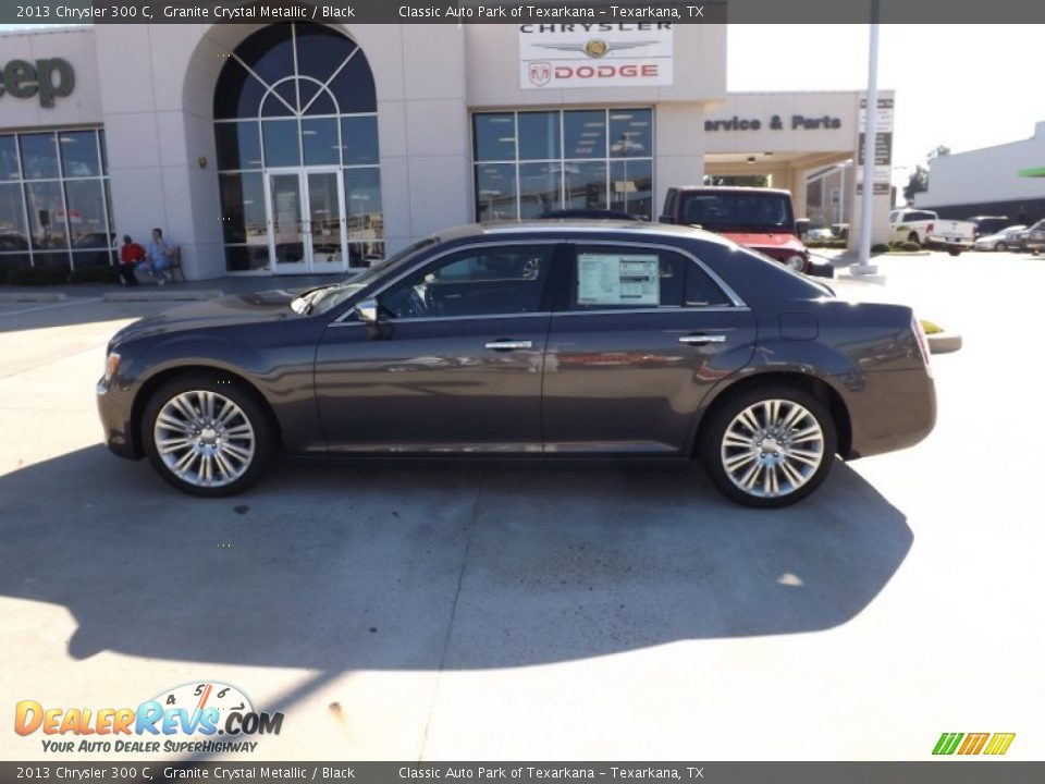 2013 Chrysler 300 C Granite Crystal Metallic / Black Photo #2