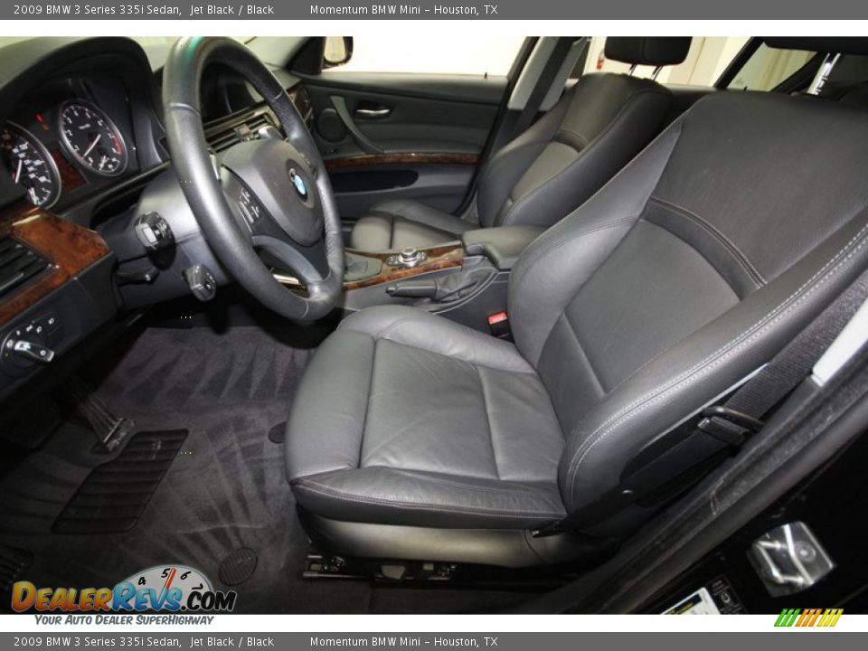 2009 BMW 3 Series 335i Sedan Jet Black / Black Photo #3