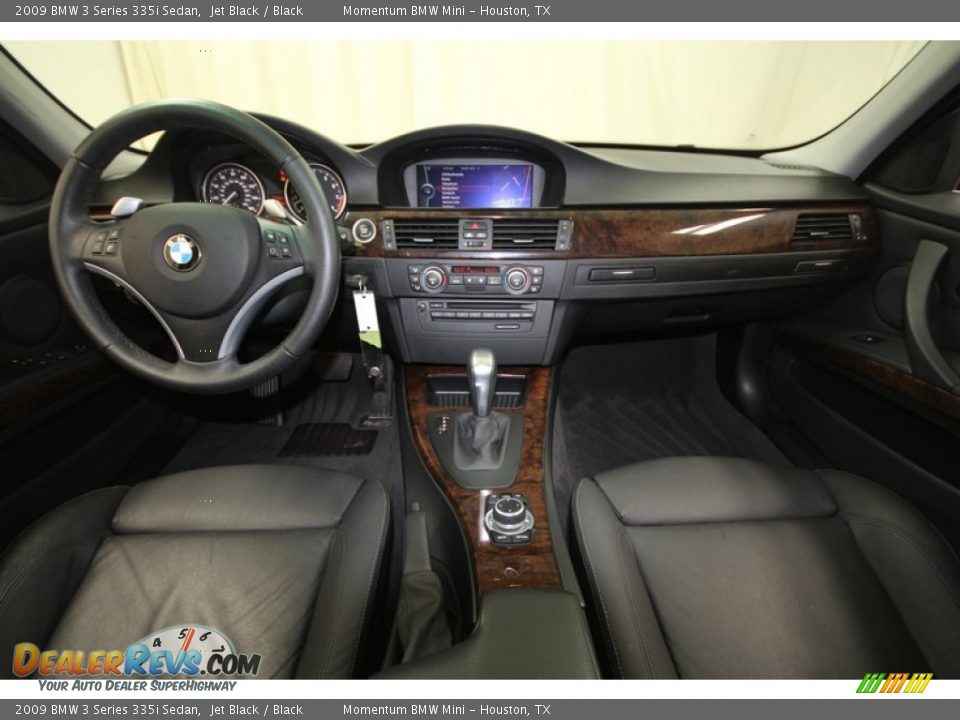 2009 BMW 3 Series 335i Sedan Jet Black / Black Photo #4