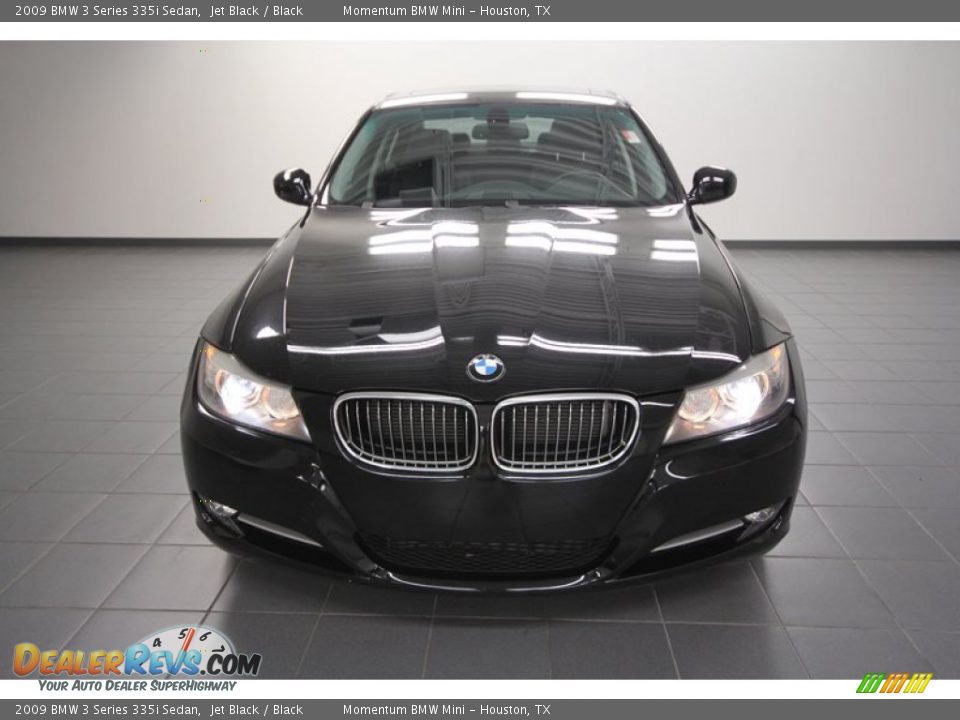 2009 BMW 3 Series 335i Sedan Jet Black / Black Photo #6