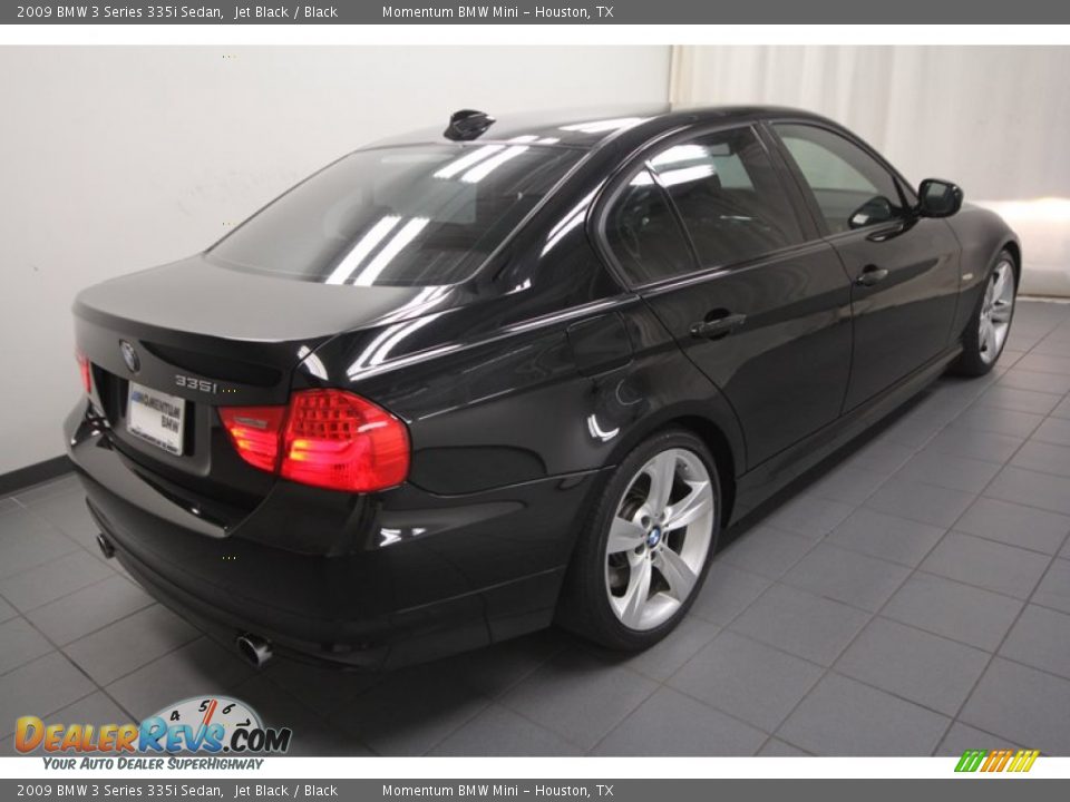 2009 BMW 3 Series 335i Sedan Jet Black / Black Photo #11