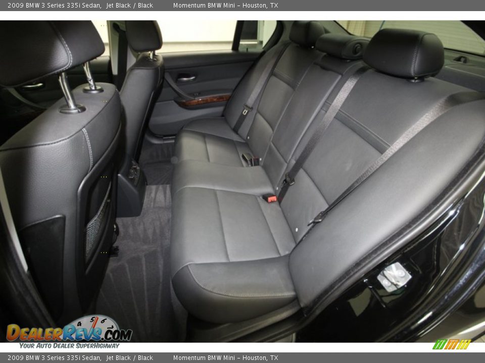 2009 BMW 3 Series 335i Sedan Jet Black / Black Photo #14