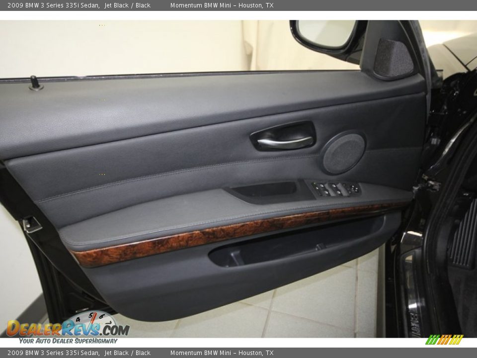 2009 BMW 3 Series 335i Sedan Jet Black / Black Photo #15