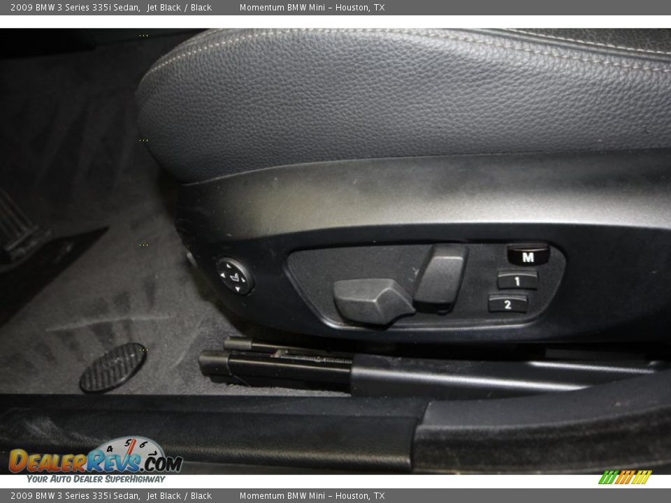 2009 BMW 3 Series 335i Sedan Jet Black / Black Photo #17