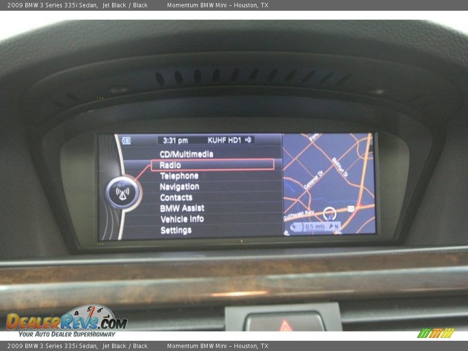 2009 BMW 3 Series 335i Sedan Jet Black / Black Photo #20