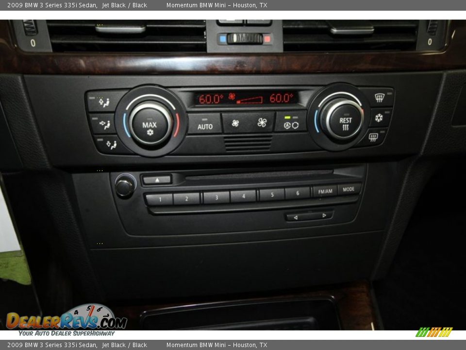 2009 BMW 3 Series 335i Sedan Jet Black / Black Photo #22