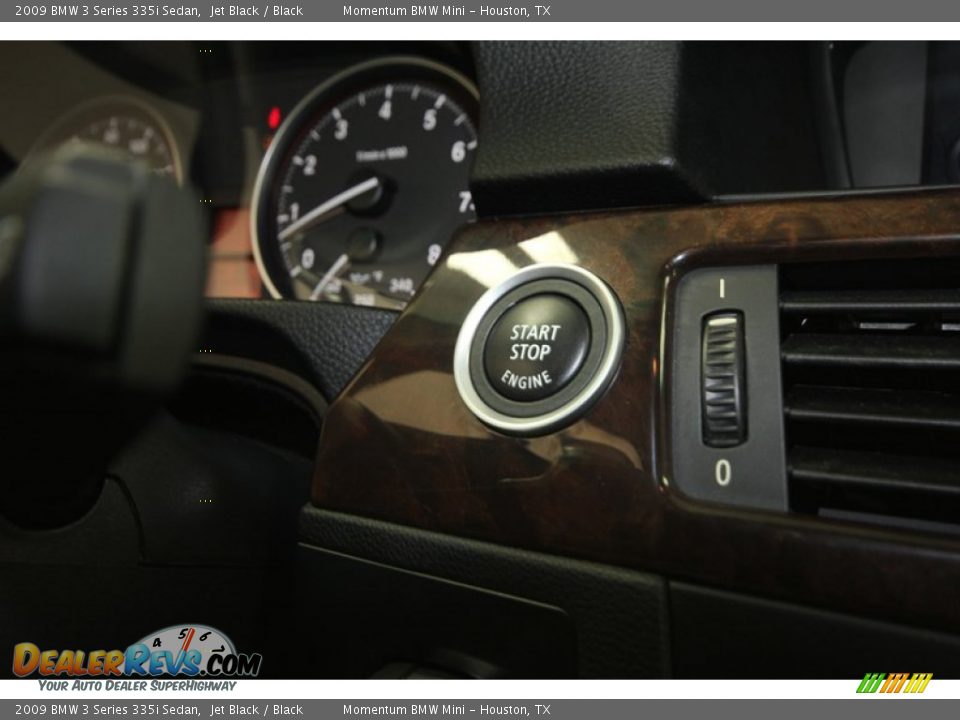 2009 BMW 3 Series 335i Sedan Jet Black / Black Photo #26