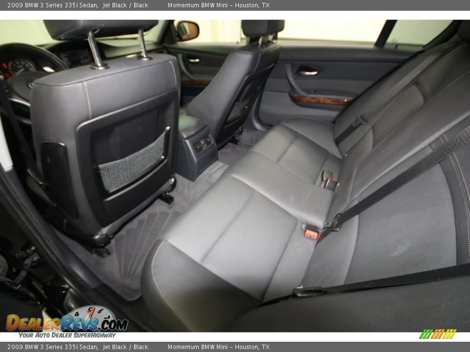 2009 BMW 3 Series 335i Sedan Jet Black / Black Photo #29