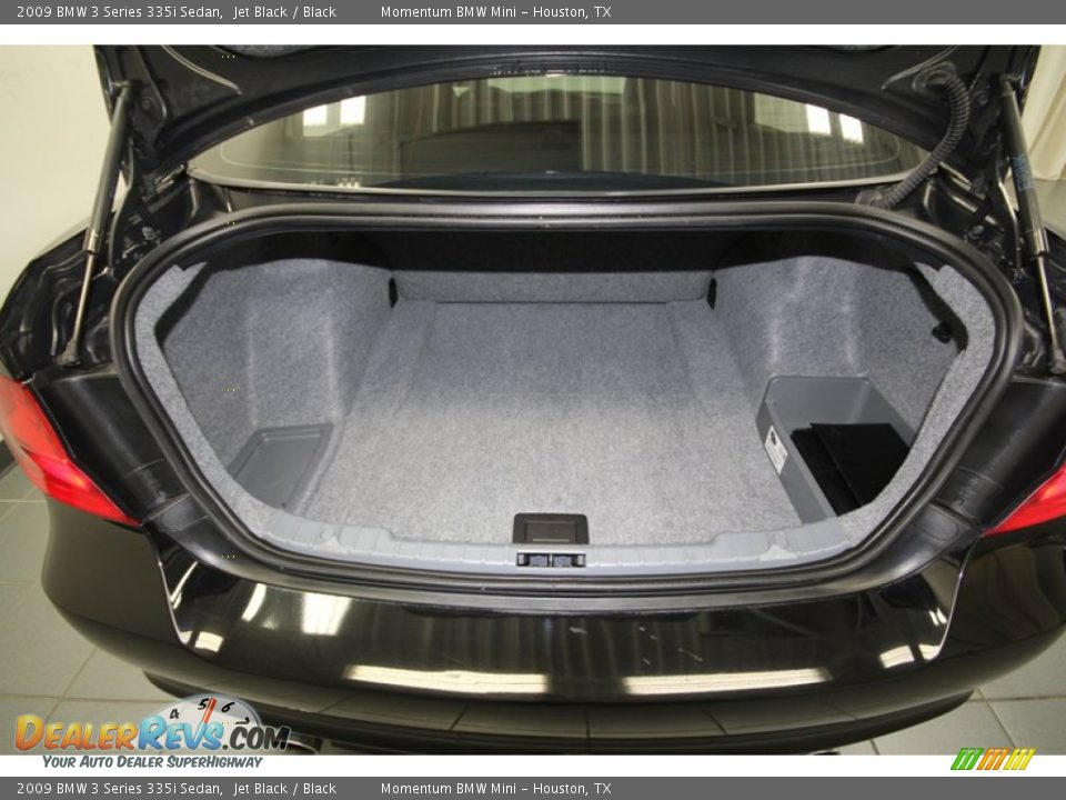 2009 BMW 3 Series 335i Sedan Jet Black / Black Photo #34