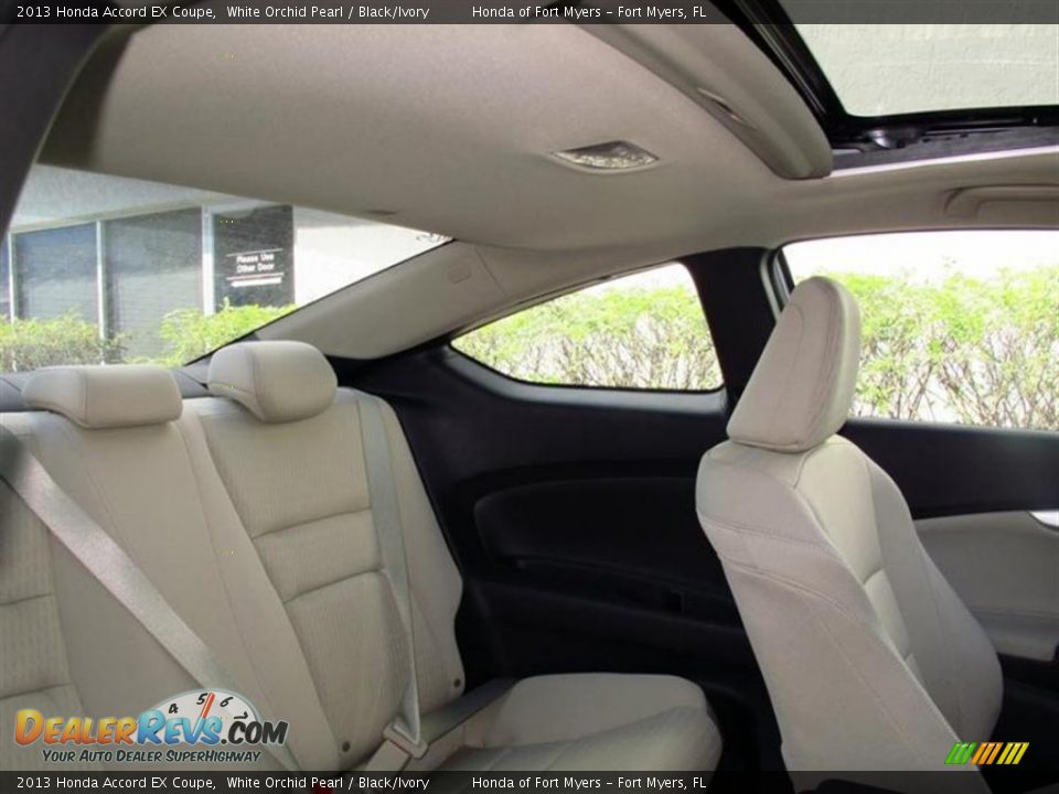 Rear Seat of 2013 Honda Accord EX Coupe Photo #7