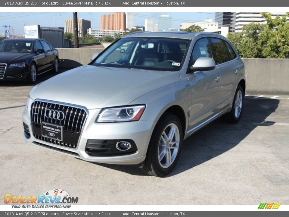 2013 Audi Q5 2.0 TFSI quattro Cuvee Silver Metallic / Black Photo #3