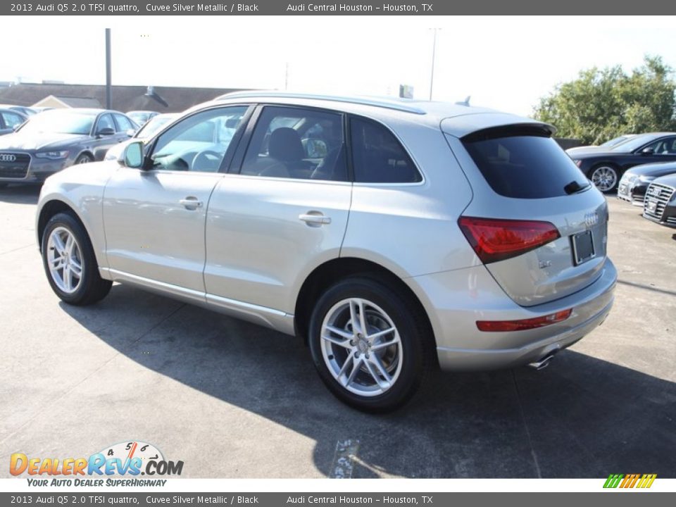 2013 Audi Q5 2.0 TFSI quattro Cuvee Silver Metallic / Black Photo #6