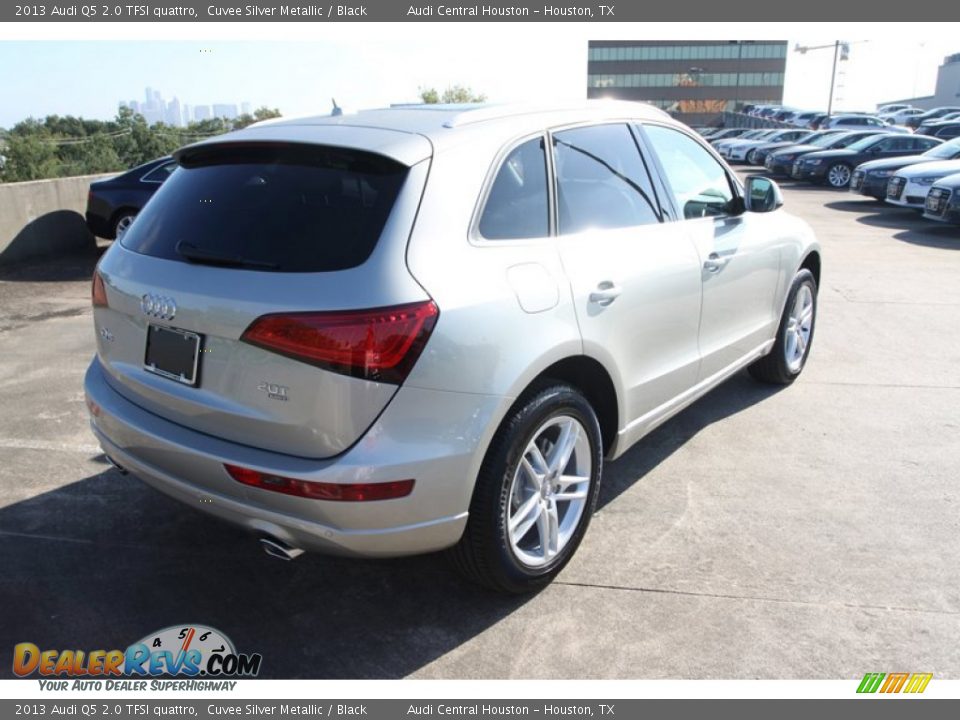2013 Audi Q5 2.0 TFSI quattro Cuvee Silver Metallic / Black Photo #8