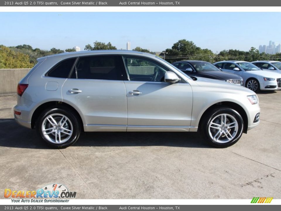 2013 Audi Q5 2.0 TFSI quattro Cuvee Silver Metallic / Black Photo #9
