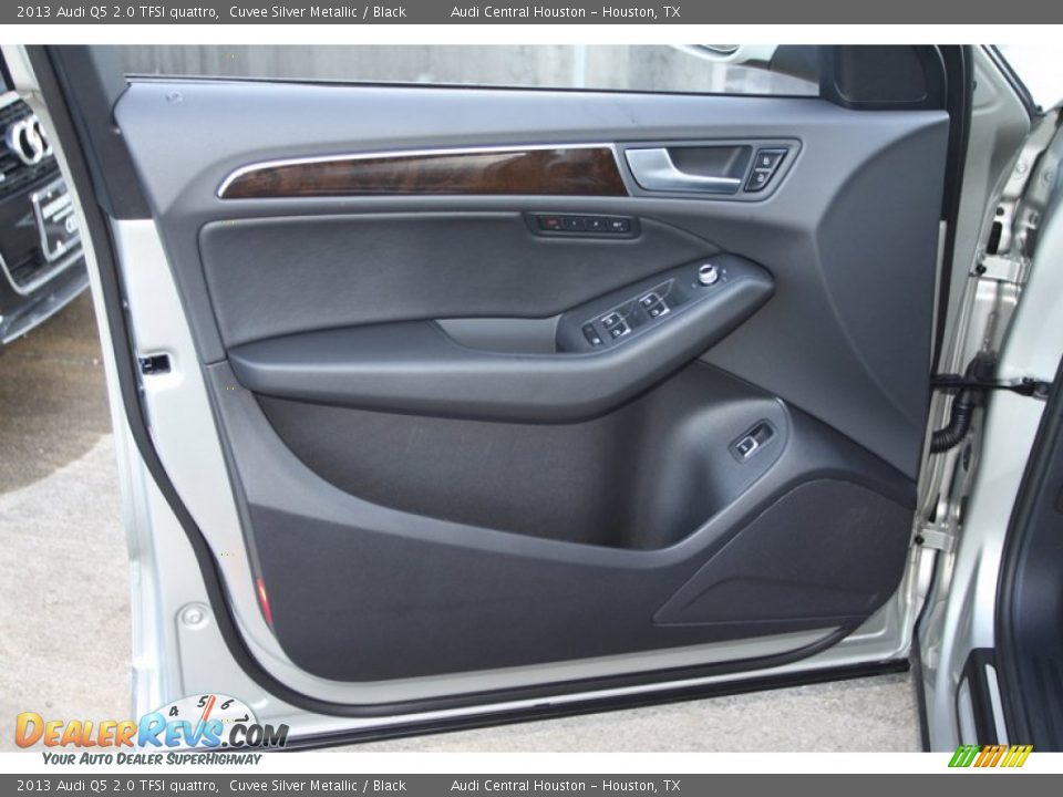 2013 Audi Q5 2.0 TFSI quattro Cuvee Silver Metallic / Black Photo #10