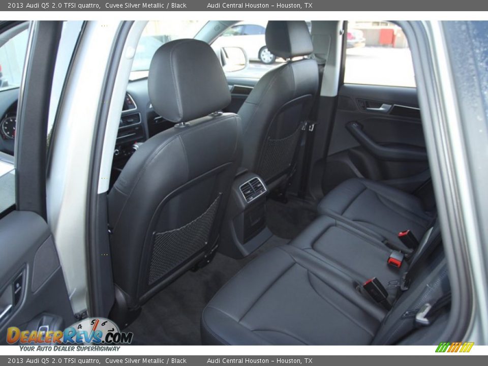 2013 Audi Q5 2.0 TFSI quattro Cuvee Silver Metallic / Black Photo #14