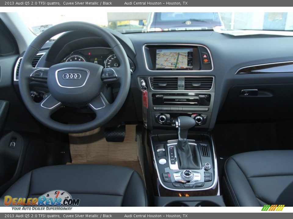 2013 Audi Q5 2.0 TFSI quattro Cuvee Silver Metallic / Black Photo #15