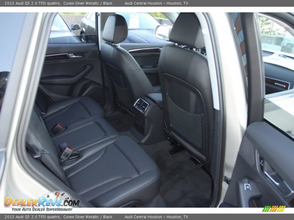 2013 Audi Q5 2.0 TFSI quattro Cuvee Silver Metallic / Black Photo #24