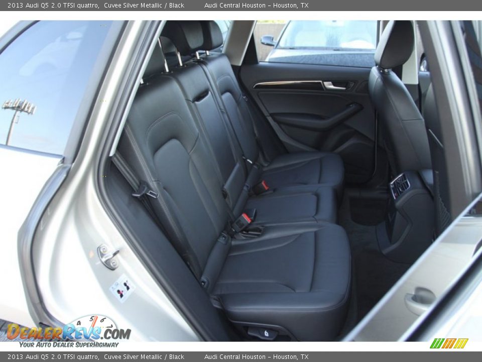 2013 Audi Q5 2.0 TFSI quattro Cuvee Silver Metallic / Black Photo #25