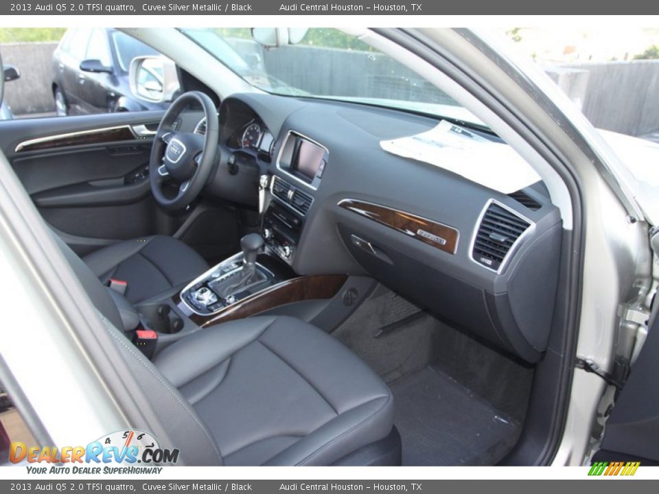 2013 Audi Q5 2.0 TFSI quattro Cuvee Silver Metallic / Black Photo #26