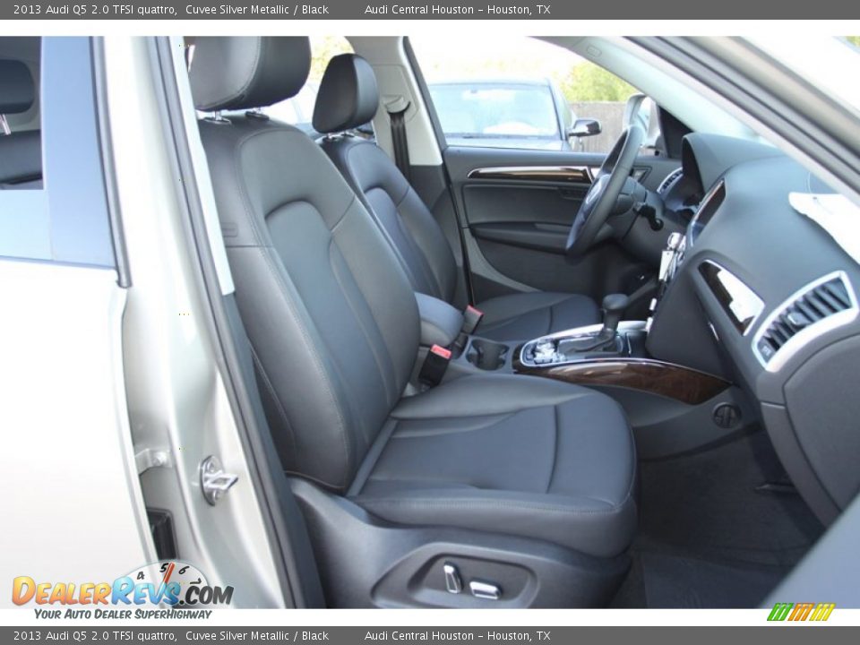 2013 Audi Q5 2.0 TFSI quattro Cuvee Silver Metallic / Black Photo #27