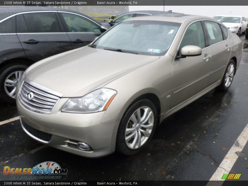 2008 Infiniti M 35 Sedan Sahara Sandstone / Graphite Photo #1