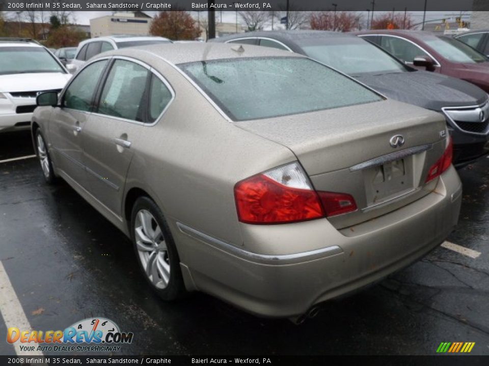 2008 Infiniti M 35 Sedan Sahara Sandstone / Graphite Photo #2