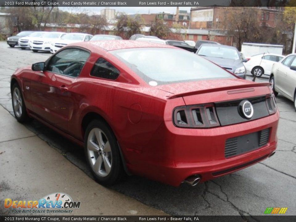 2013 Ford Mustang GT Coupe Red Candy Metallic / Charcoal Black Photo #6