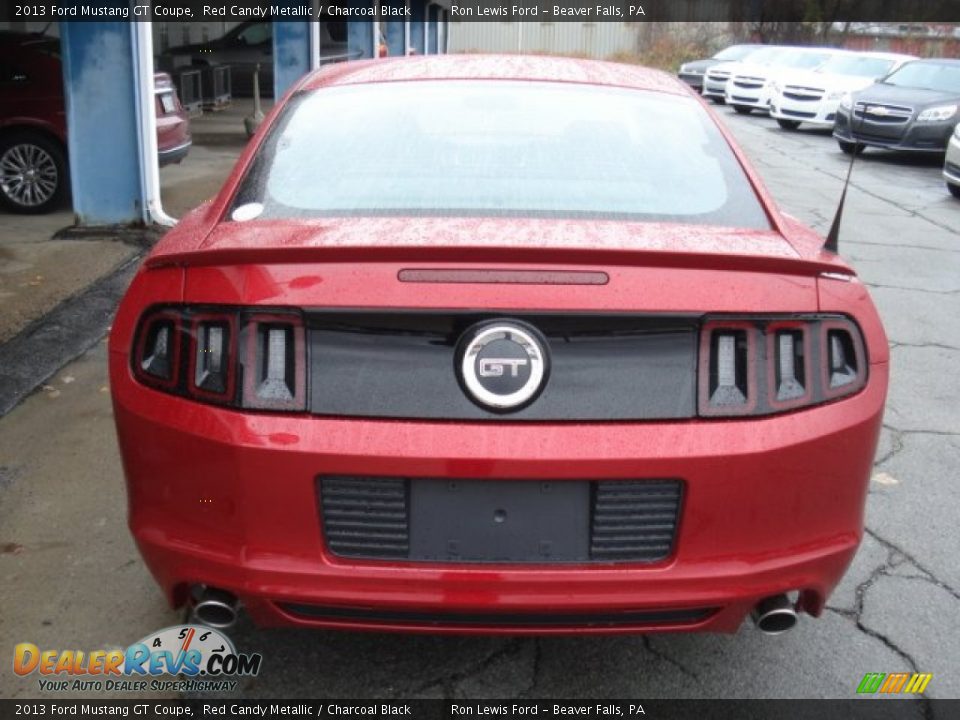2013 Ford Mustang GT Coupe Red Candy Metallic / Charcoal Black Photo #7